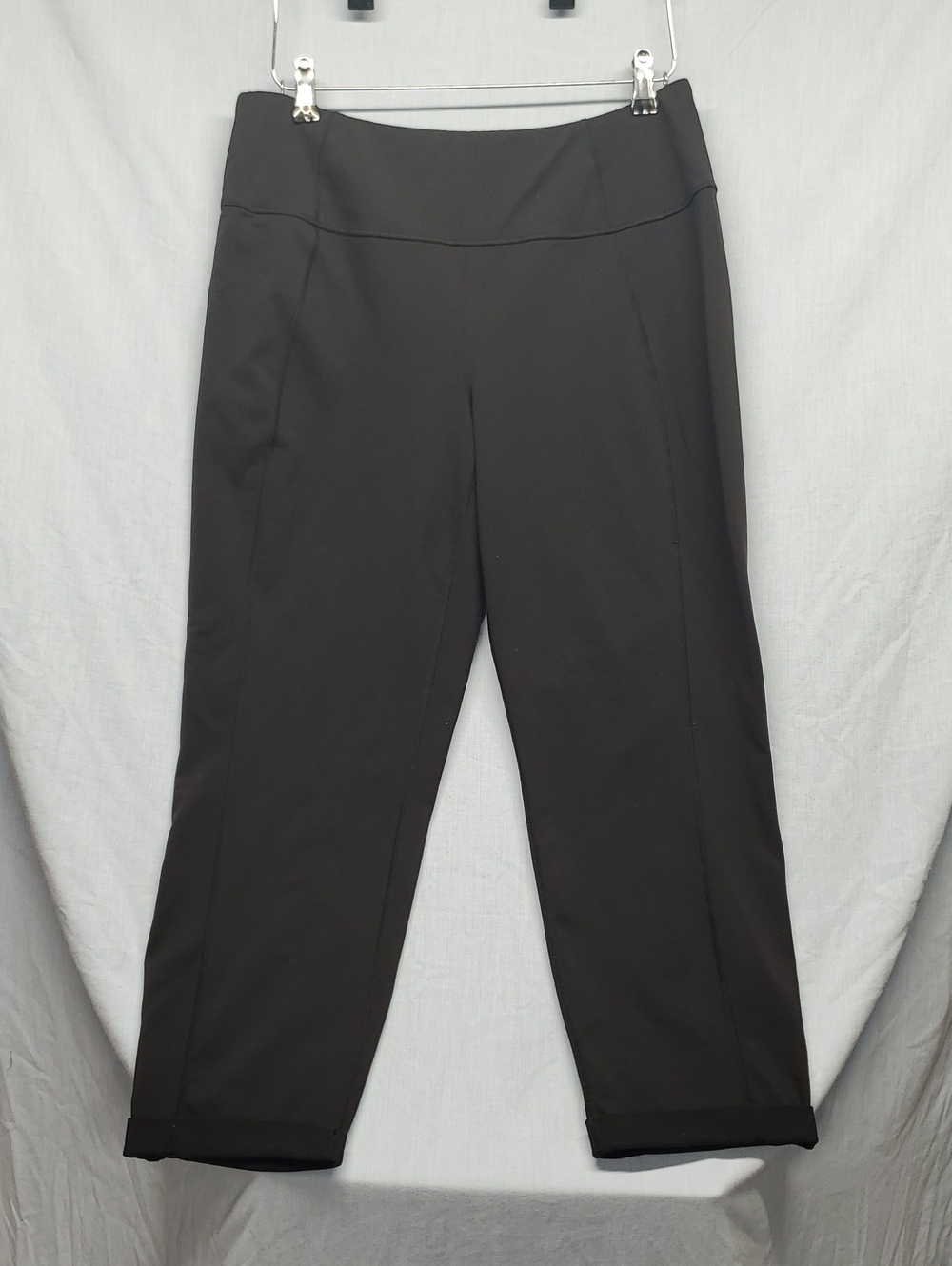 Classic Black Pull On Women's Pants #210